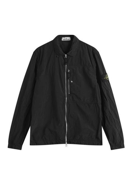 metal shirt man black STONE ISLAND | K2S15 1200031 S0019V0029